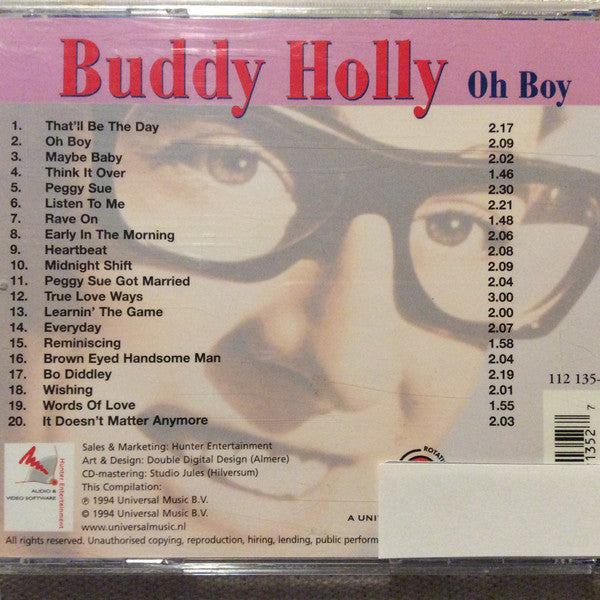 Buddy Holly : Oh Boy (CD, Comp, RE)