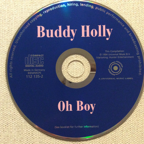 Buddy Holly : Oh Boy (CD, Comp, RE)