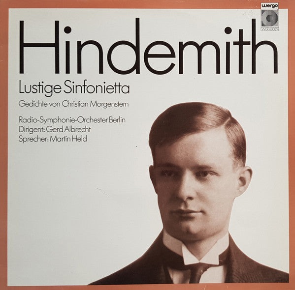 Paul Hindemith - Radio-Symphonie-Orchester Berlin, Gerd Albrecht, Martin Held : Lustige Sinfonietta (LP)