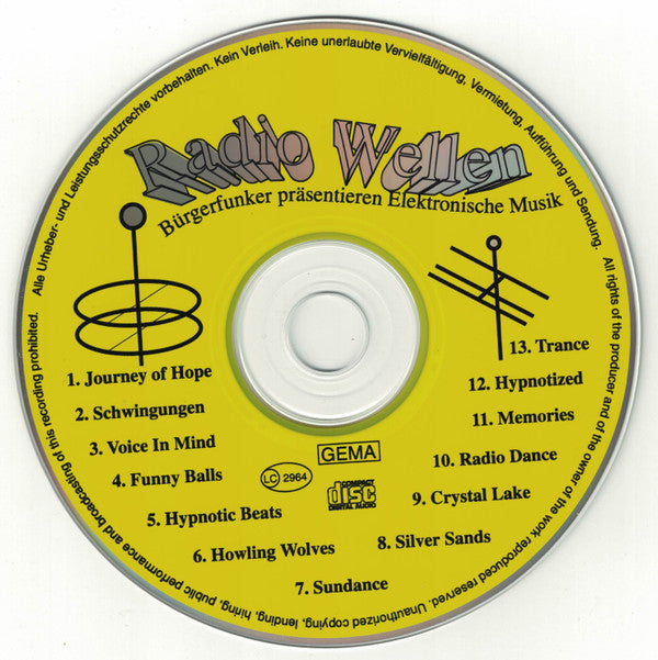 Various : Radio Wellen - Bürgerfunker Präsentieren Elektronische Musik (CD, Comp)