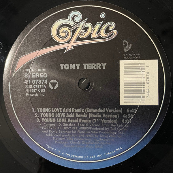 Tony Terry : Young Love (12")