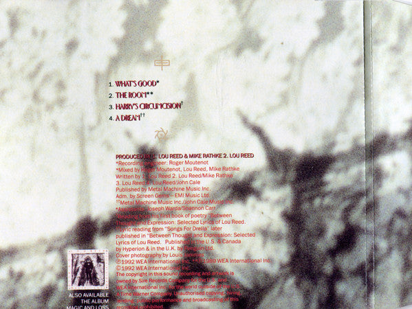 Lou Reed : What's Good (CD, Single)