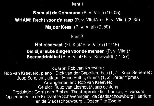 Paul van Vliet (2) : Luisterùùùh! (LP, Album)