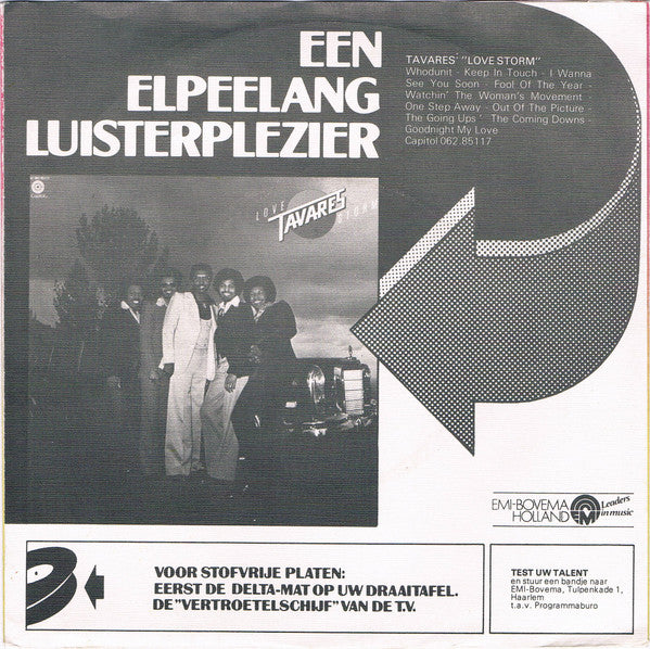 Tavares : Goodnight My Love (7", Single)