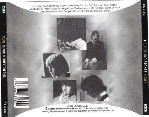 The Rolling Stones : The Rolling Stones, Now! (CD, Album, RE, RM, Son)