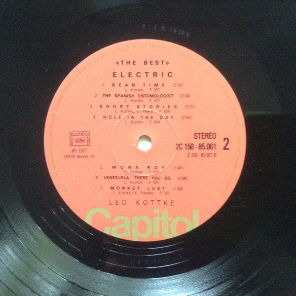 Leo Kottke : The Best (2xLP, Comp, Gat)