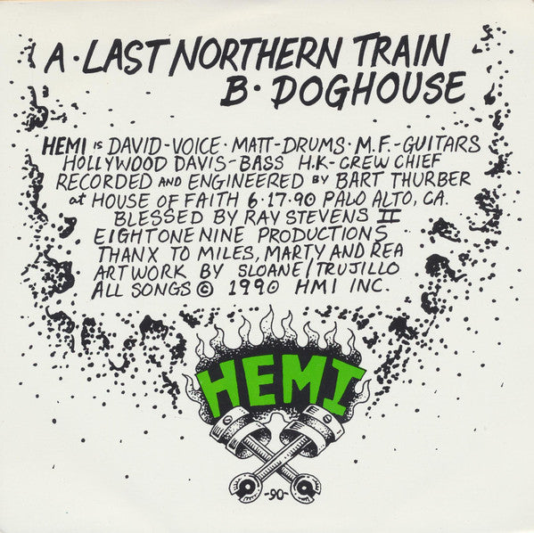 Hemi : Hemi (7", Ltd, Red)