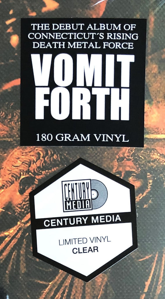 Vomit Forth : Seething Malevolence (LP, Album, Ltd, Cle)