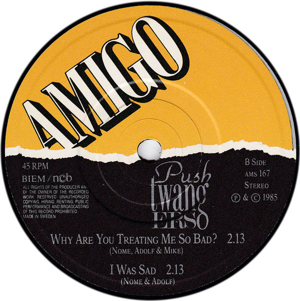 Pushtwangers : Love For Everyone (7", Single)