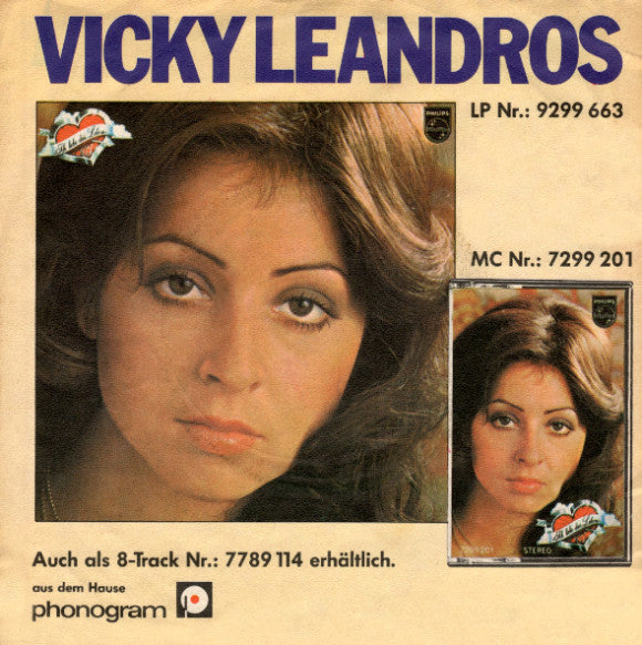 Vicky Leandros : Tango D'Amor (7", Single)