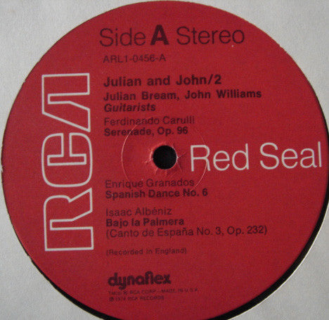 Julian Bream, John Williams (7) : Julian And John / 2 (LP, Album)