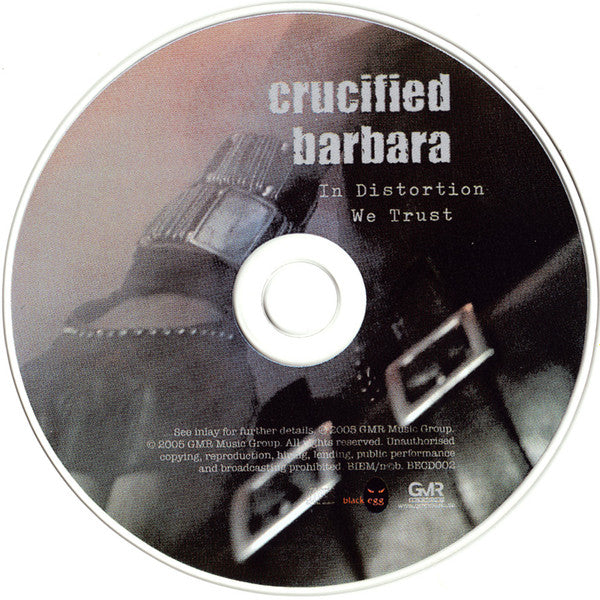 Crucified Barbara : In Distortion We Trust (CD, Album)