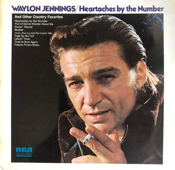 Waylon Jennings : Heartaches By The Number And Other Country Favorites (LP, Comp)