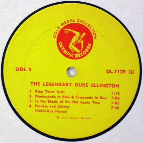 Duke Ellington, Duke Ellington And His Orchestra : The Legendary Duke Ellington In Memoriam (LP, Comp)