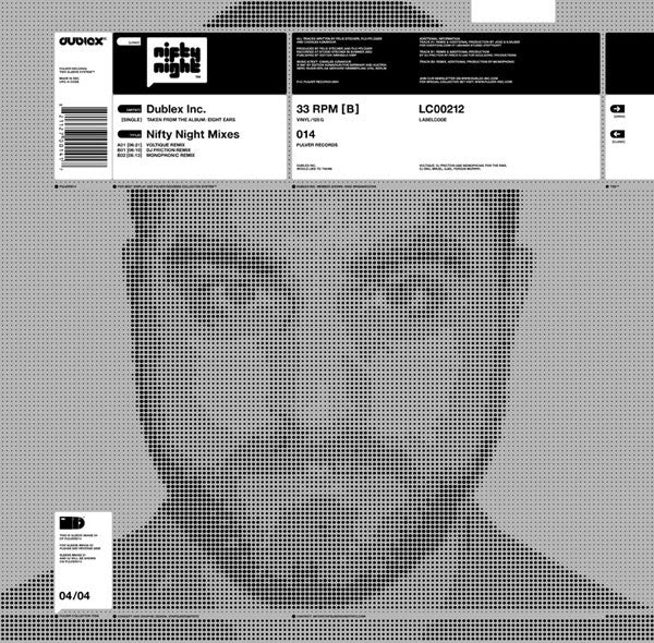 Dublex Inc. : Nifty Night (Remixes) (12")
