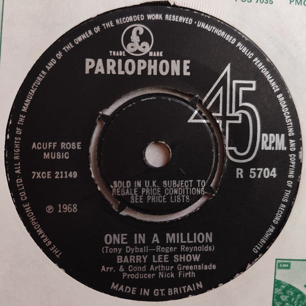 Barry Lee Show : Wasn't It Good While It Lasted (7", Single)