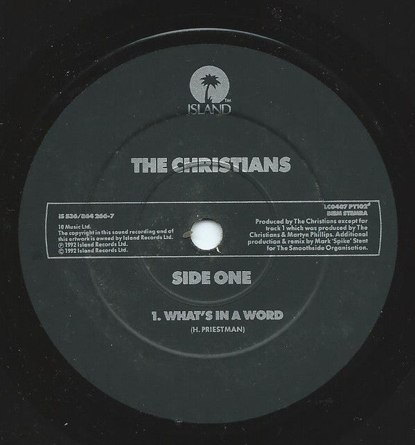 The Christians : What's In A Word (7")