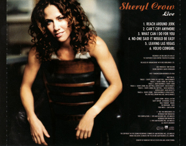 Sheryl Crow : Tuesday Night Music Club (CD, Album + CD, Comp, Ltd)
