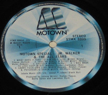 Junior Walker & The All Stars : Motown Special Jr. Walker And The All Stars (LP, Comp)
