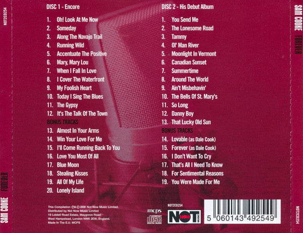 Sam Cooke : Forever (2xCD, Comp)