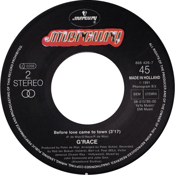 G'Race Featuring Booker T. Jones : Don't Keep Me Waiting (7", Single)