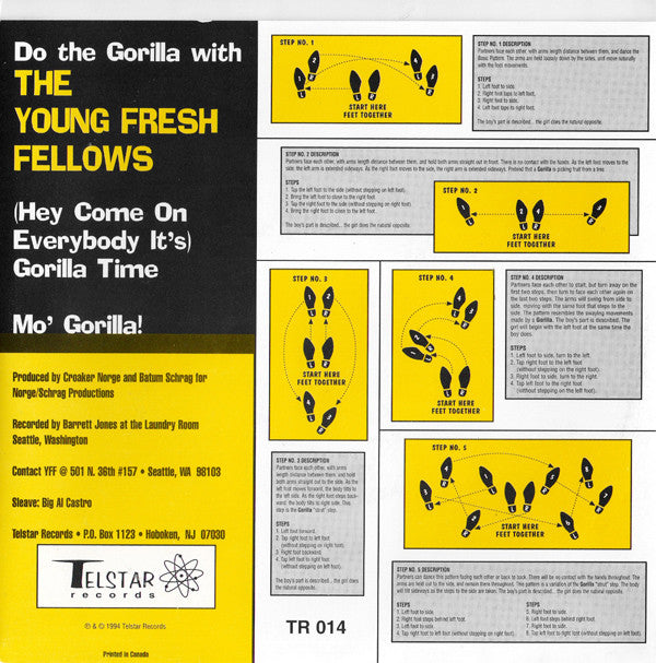 Young Fresh Fellows : Gorilla Time! (7", Single)
