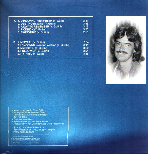 Yvan Guilini : L'inconnu (LP, Gat)