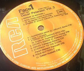 The Oscar Peterson Trio : Rockin' In Rhythm Trio Vol. 2 1947 - 49 (LP, Comp, RE, Gat)