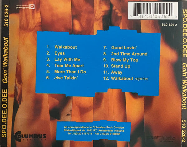 Spo-Dee-O-Dee : Goin' Walkabout (CD, Album)