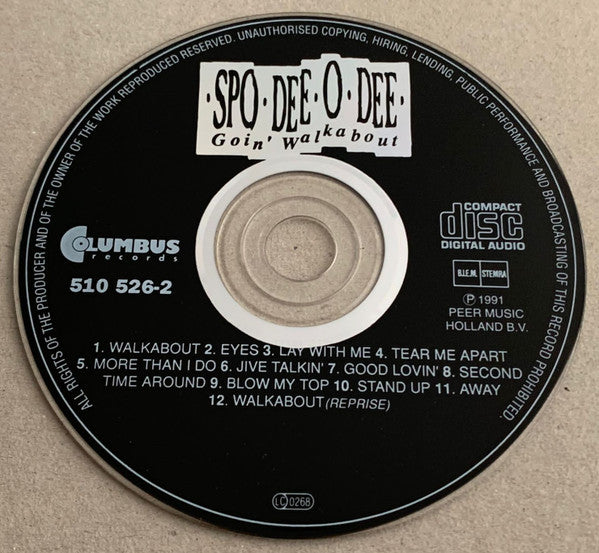 Spo-Dee-O-Dee : Goin' Walkabout (CD, Album)