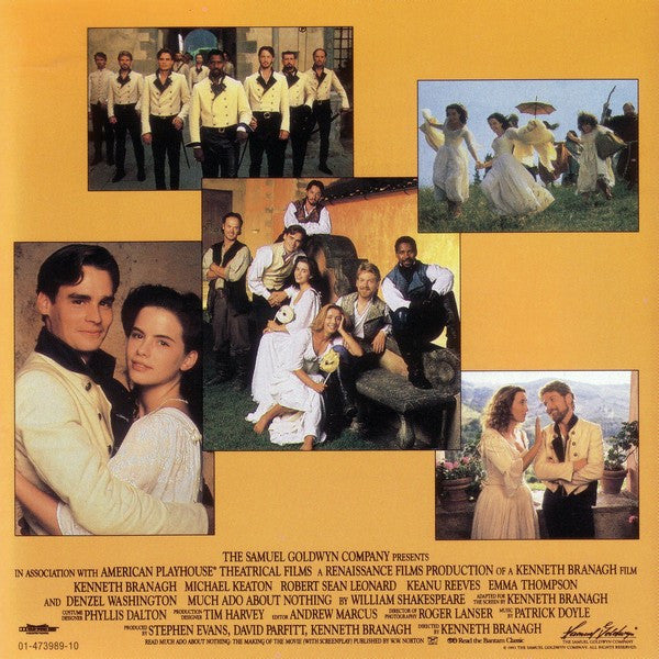 Patrick Doyle : Much Ado About Nothing (Original Motion Picture Soundtrack) (CD, Album)