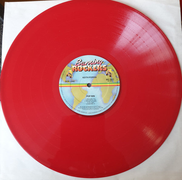 Keith Poppin : Pop Inn (LP, Album, Red)