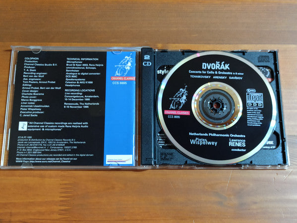 Antonín Dvořák, Pieter Wispelwey, Nederlands Philharmonisch Orkest (2), Lawrence Renes : Dvořák - Concerto For Cello & Orchestra In B Minor (2xCD)