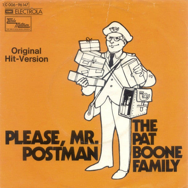 The Pat Boone Family : Please, Mr. Postman (7", Single)