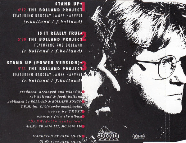 The Bolland Project Feat. Barclay James Harvest : Stand Up (CD, Single)
