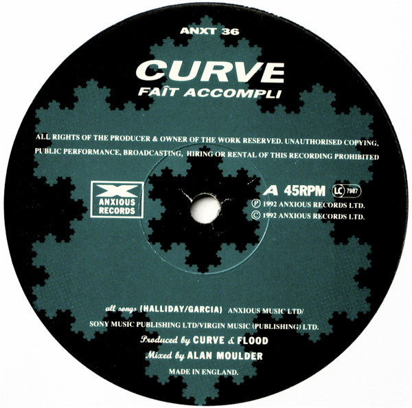 Curve : Faît Accompli (12")