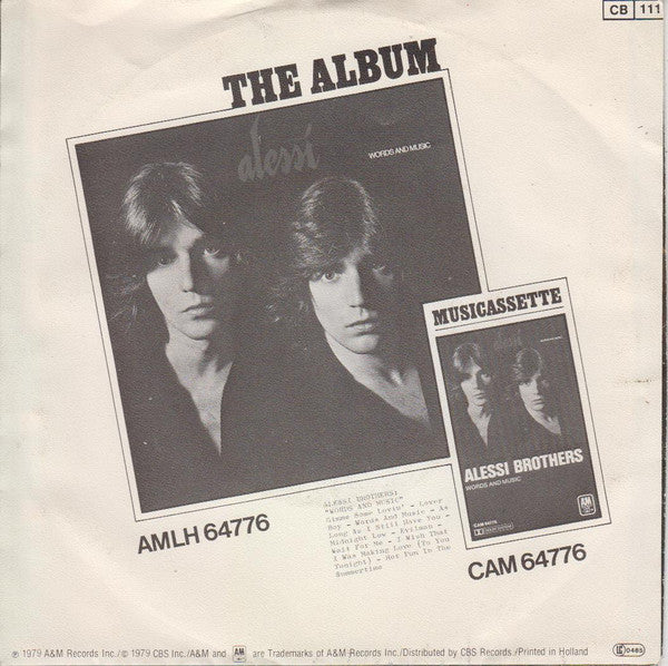 Alessi : Gimme Some Lovin' (7")