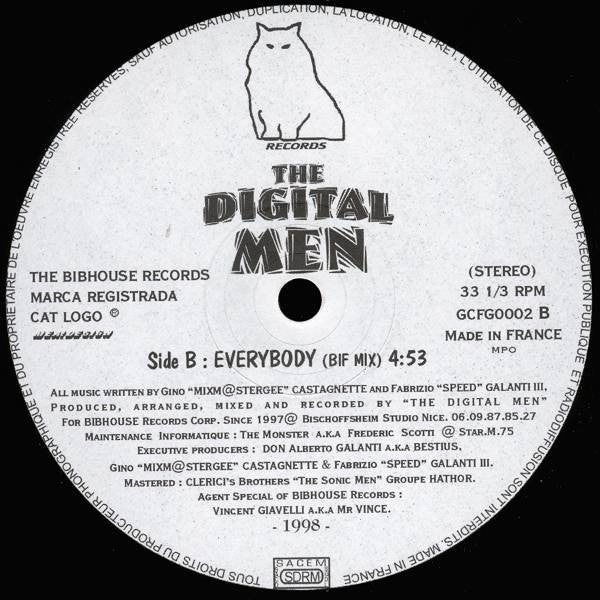 The Digital Men : Everybody (12")