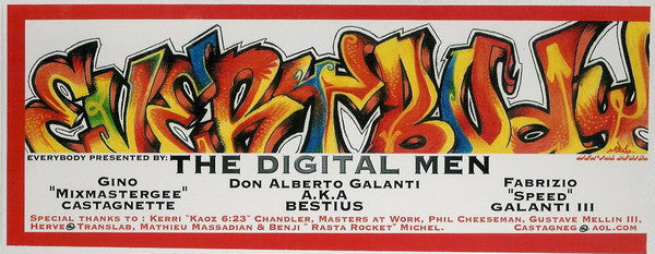 The Digital Men : Everybody (12")