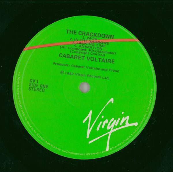 Cabaret Voltaire : The Crackdown (LP, Album)