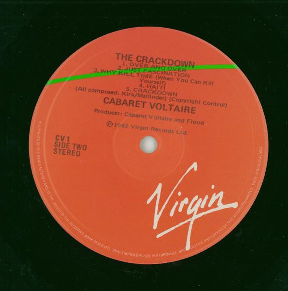 Cabaret Voltaire : The Crackdown (LP, Album)