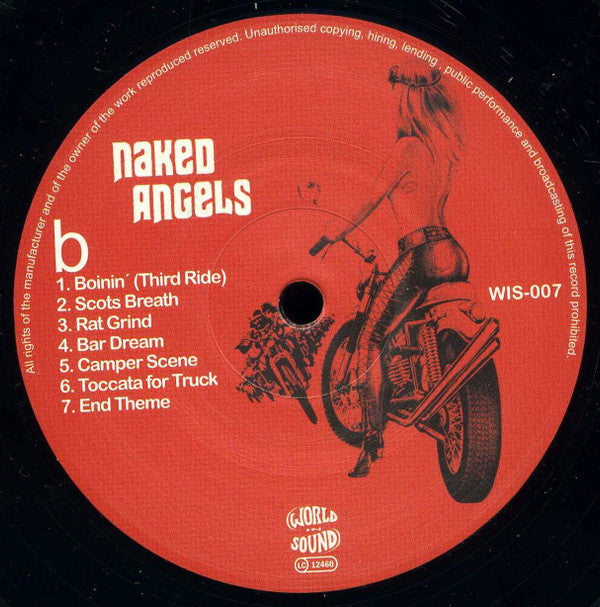 Jeff Simmons : Naked Angels (Original Motion Picture Soundtrack) (LP, RE)