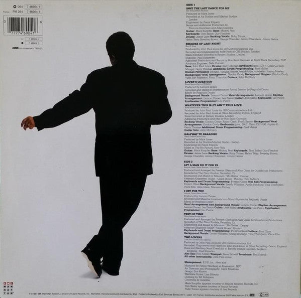 Ben E. King : Save The Last Dance For Me (LP, Album)