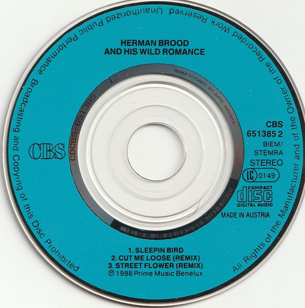 Herman Brood & His Wild Romance : Sleepin Bird (CD, Mini, Single)