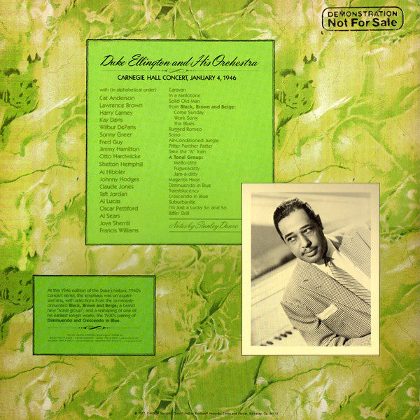 Duke Ellington And His Orchestra : January 1946 (2xLP, Album, Mono)