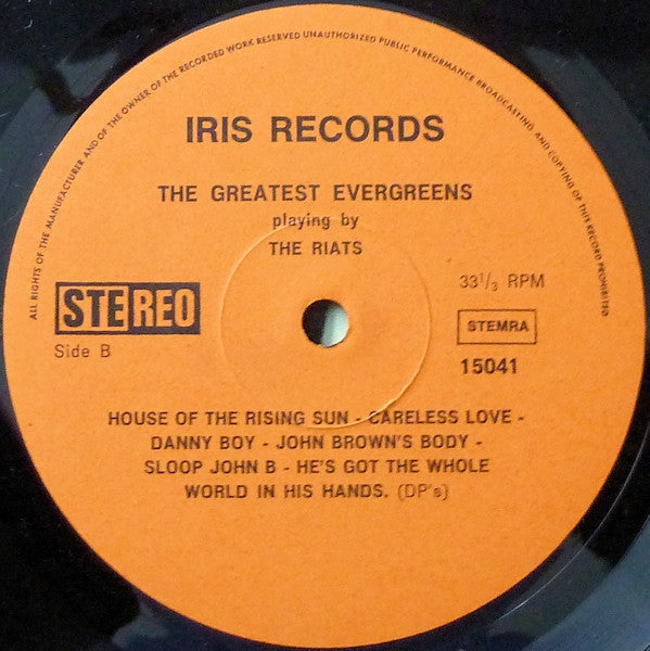 The Riats : The Greatest Evergreens (LP)