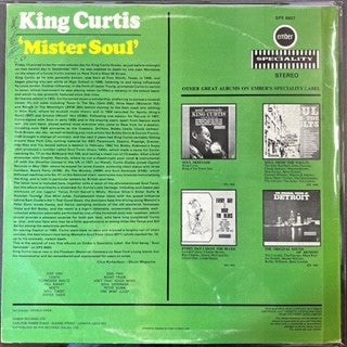 King Curtis : 'Mister Soul' (LP, Comp, RE)