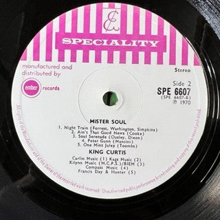 King Curtis : 'Mister Soul' (LP, Comp, RE)