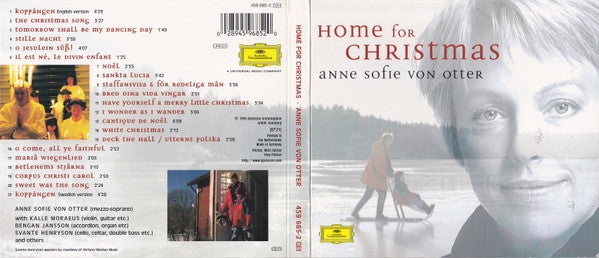 Anne Sofie Von Otter : Home For Christmas (CD, Album)