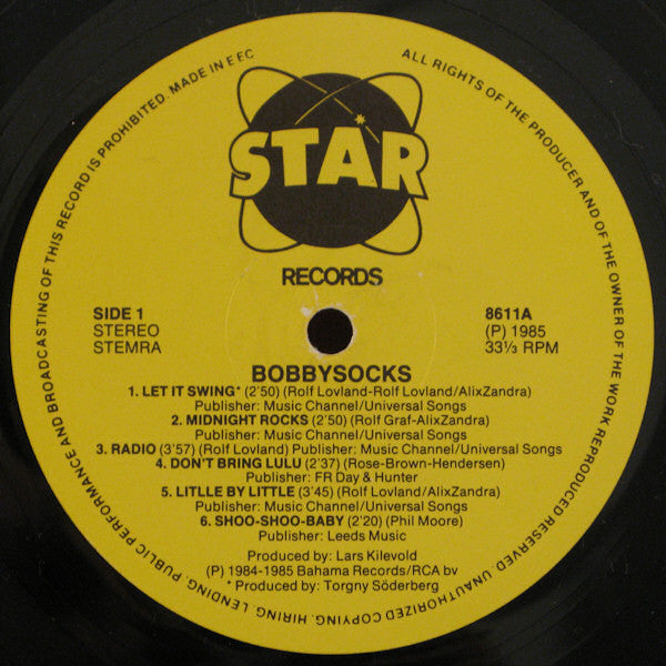 Bobbysocks : Bobbysocks! (LP, Album)